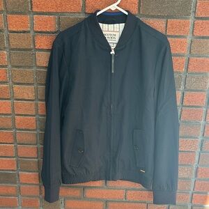 Scotch & Soda Men's Dark Bomber Jacket size M